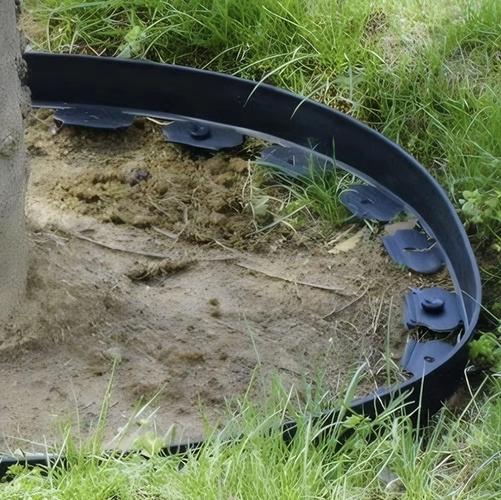 Ogrodowy obrzeże 4 cm x 10 m Gardlov czarny