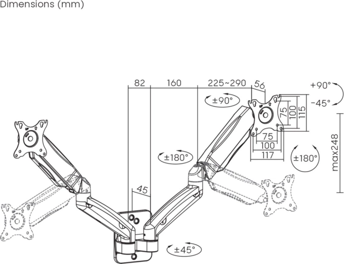 Szeroki zakres ruchu i precyzyjne pozycjonowanie
