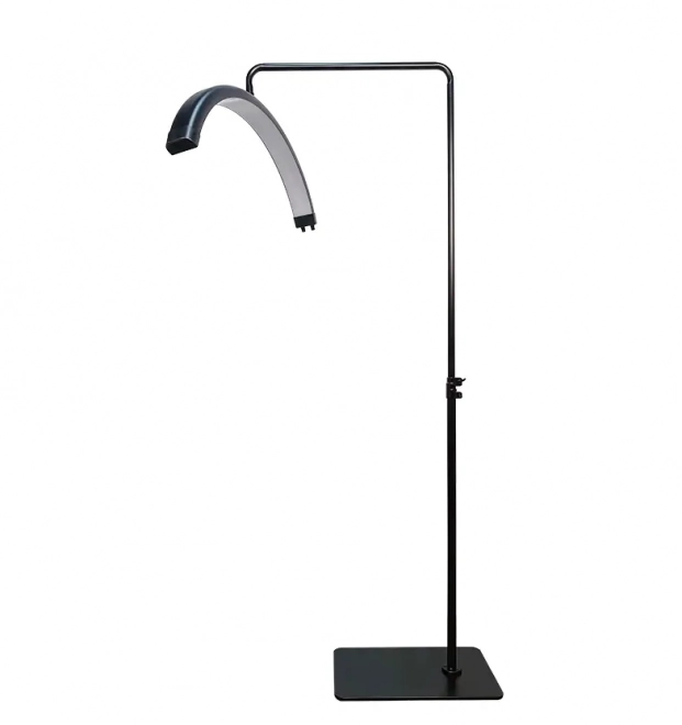 Kosmetyczna lampa do przedłużania rzęs Moon Lash - czarna