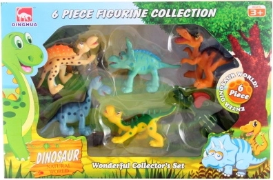 Plastikowe zabawki dinozaury dla dzieci