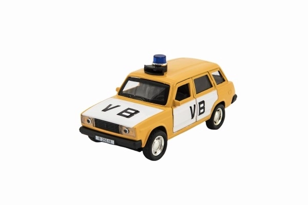Policyjny samochód VB Lada z napędem wstecznym ze światłem i dźwiękiem