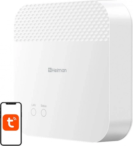 Inteligentna brama HEIMAN Zigbee / Wi‑Fi dla TUYA Smart Life