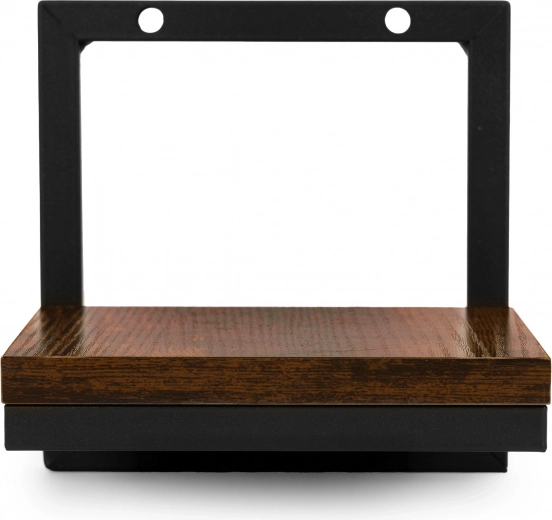 Wytrzymała stal i wysokiej jakości dekor drewna