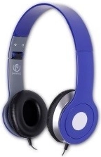 Stereofoniczne słuchawki z mikrofonem City Blue
