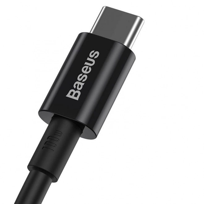 Kabel Baseus Superior Series USB-C na USB-C, 100W, 2m (czarny)