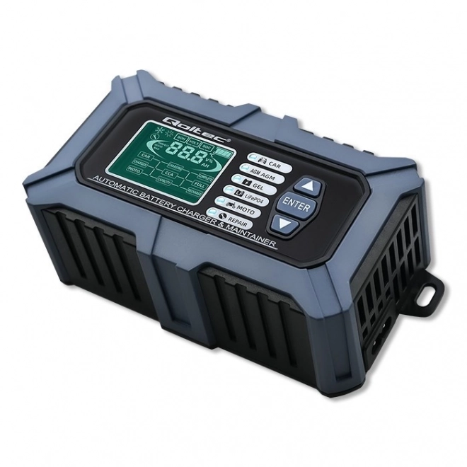 Inteligentna mikroprocesorowa ładowarka z testerem baterii i funkcją naprawy 12V | 6A | LCD | Ładowarka baterii AGM LiFePO4 GEL