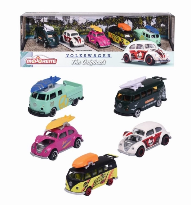 Majorette Zestaw upominkowy VW The Originals 5 szt.