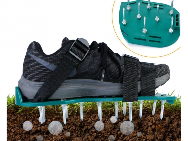 Ogrodowe buty napowietrzające do trawnika
