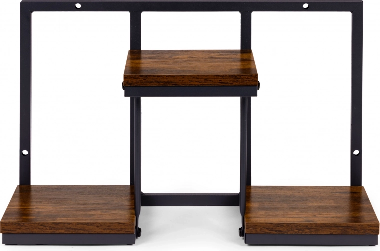 Stabilna stalowa rama z 3 poziomami