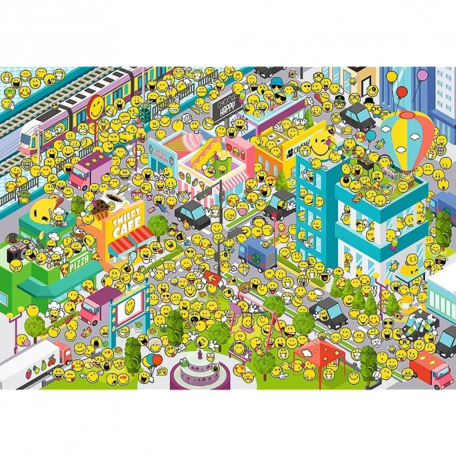 Puzzle Smiley - Gdzie jest Smiley? 500 elementów