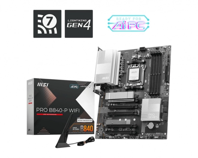 Płyta główna MSI Pro B840-P WiFi AM5
