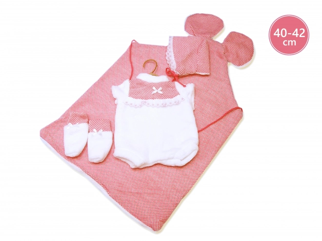 Llorens M740-50 ubranko dla lalki noworodka NEW BORN rozmiaru 40-42 cm