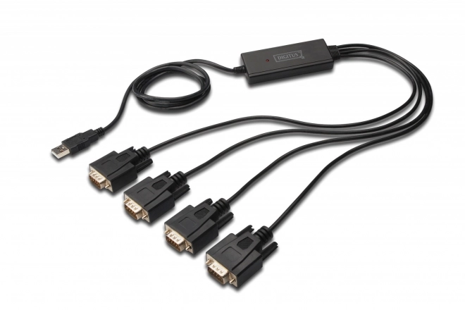 Adapter USB na 4x RS232 z kablem 1,5m