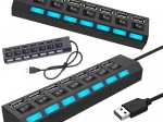 Rozdzielacz USB 7 portów 2.0