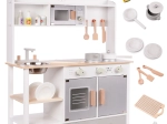 Drewniana dziecięca kuchnia z akcesoriami, MDF, 82 cm