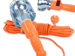Garażowa lampa robocza z haczykiem, 10 m przewód, 230 V, E27