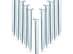 Metalowe śledzie namiotowe 23 cm – zestaw 10 szt.