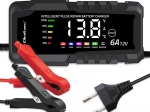 Mikroprocesorowa ładowarka 12 V 6 A z funkcją naprawy do akumulatorów AGM, GEL i LiFePO4 z LCD