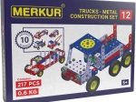 Merkur metalowy zestaw konstrukcyjny – pojazd holowniczy, 217 elementów