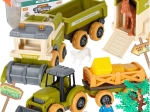 Dziecięca farma z traktorem, kombajnem i wkrętarką
