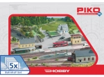 Piko Hobby zestaw budynków stacji Neustadt, 5 elementów