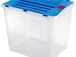 Pojemnik do przechowywania Heidrun Dragon 100 l, transparentny z pokrywą (mix kolorów)