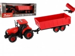 Traktor Zetor z przyczepką na koło zamachowe z oświetleniem i dźwiękiem