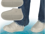 Wodoodporne silikonowe ochraniacze na buty M, szare (EU 35–38)