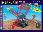 Klocki konstrukcyjne MERKUR 5 – duży metalowy zestaw do budowy 84 modeli