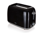 Toster na 2 tosty, czarno‑szary, 650–750 W