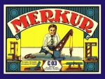Konstruktor MERKUR Classic C03 – metalowy zestaw retro, 141 modeli