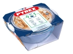 Okrągłe naczynie żaroodporne z pokrywą 3 l PYREX szkło