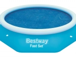 Słoneczna plandeka przykrywająca do basenu 244 cm BESTWAY Fast Set