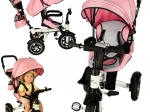Trikolka Trike Fix V3 3w1 z obrotowym siedzeniem 360° i wolnym biegiem