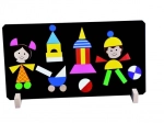 Magnetyczne puzzle dla dzieci Detoa