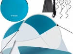 Samorozkładający się namiot plażowy POP-UP TRIZAND 190 × 120 × 90 cm z moskitierą