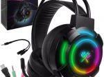 Gamingowy zestaw słuchawkowy z mikrofonem DUNMOON RGB 5.1