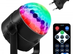 LED dyskotekowy projektor z efektami świetlnymi RGB