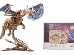 UGEARS mechaniczne puzzle 3D – wietrzny smok, 320 elementów