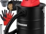 Odkurzacz bezworkowy do popiołu 15 l KAMINER z funkcją dmuchawy