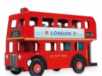 Drewniany piętrowy autobus Le Toy Van Londyn