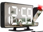 Izoxis LED budzik z projektorem i lustrem - 1 szt.