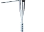 Metalowy śrubowy kotew gruntowy do parasola ogrodowego 56 cm