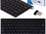 Bezprzewodowa klawiatura do Smart TV, PC i laptopa – czarna