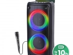 przenośny głośnik bluetooth MEDIA-TECH FUNBOX BT z karaoke i podświetleniem RGB
