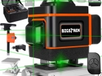 Dokładna 4D poziomica laserowa 16 linii - zielony laser 360°