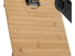 Bambusowa waga osobista z wyświetlaczem LCD 180 kg