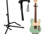 Regulowany stojak gitarowy z podparciem szyjki