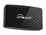Ottocast 4 w 1 bezprzewodowy adapter CarPlay/Android Auto (czarny)