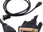 Kabel HDMI na VGA 1,3 m ze złoconymi złączami, Full HD